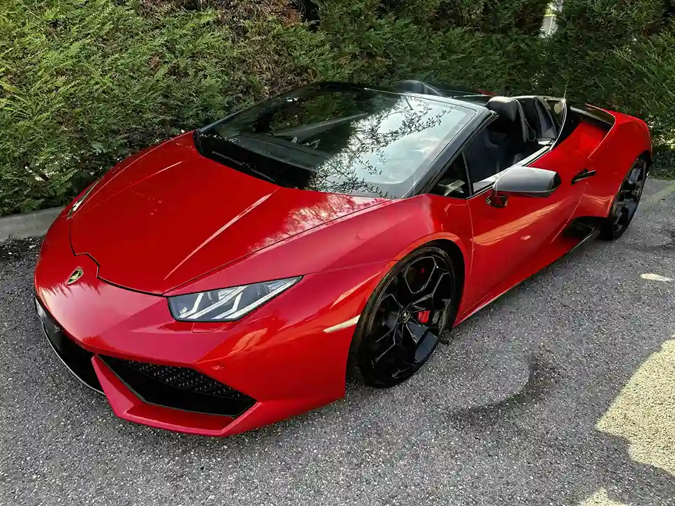 lamborghini rouge