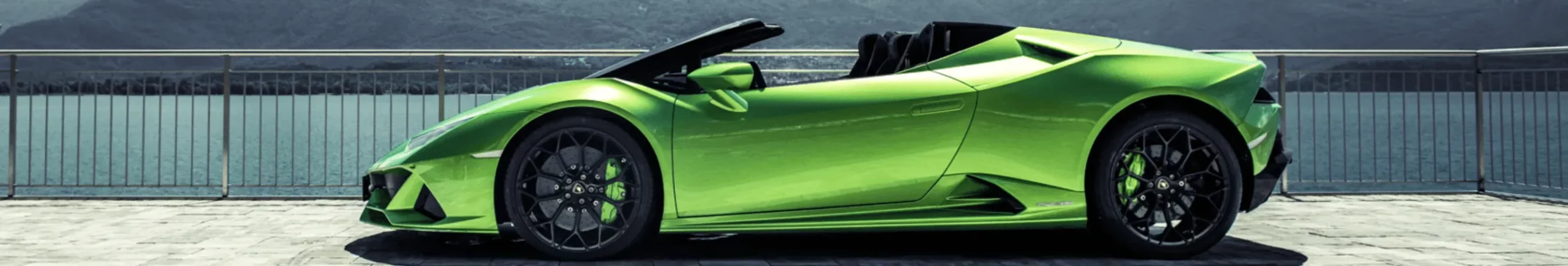 lamborghni verte profil